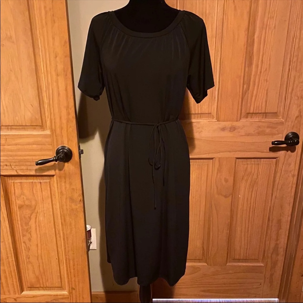 New! Piphany M Copenhagen Solid Black Dress